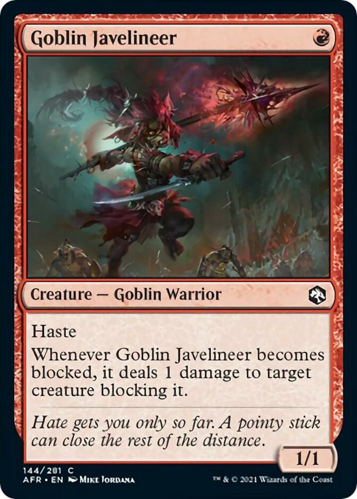 Goblin Javelineer - 144 - common