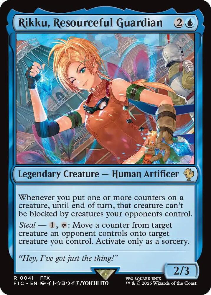 Rikku, Resourceful Guardian - 41 - rare