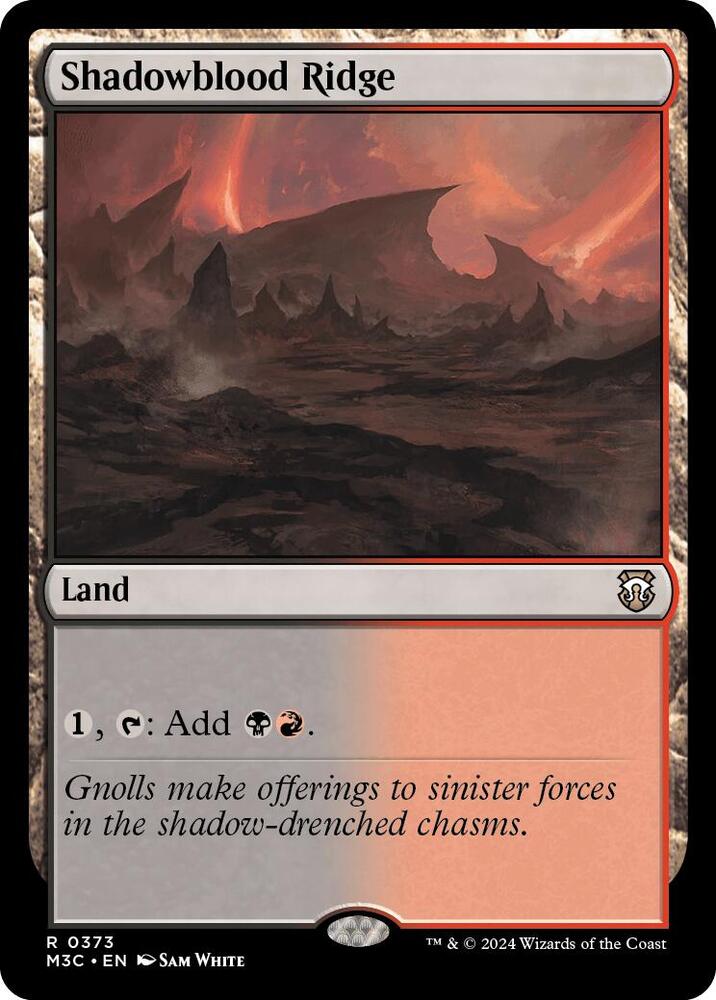 Shadowblood Ridge - 373 - rare