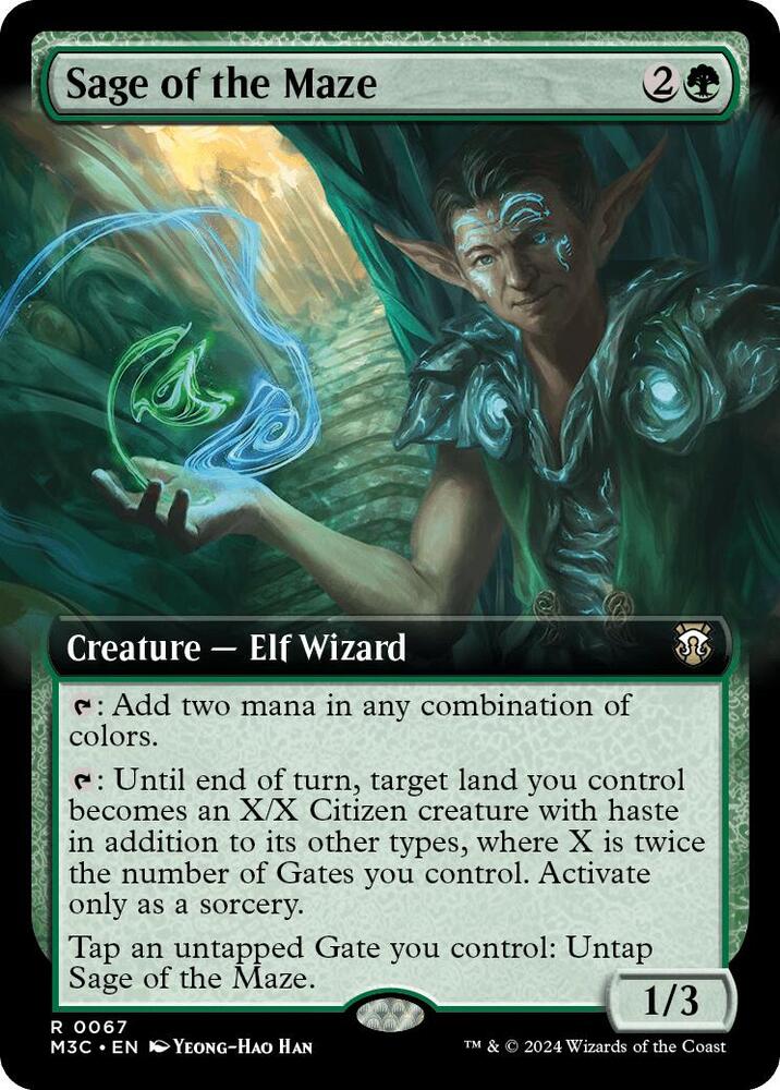 Sage of the Maze - 67 - rare