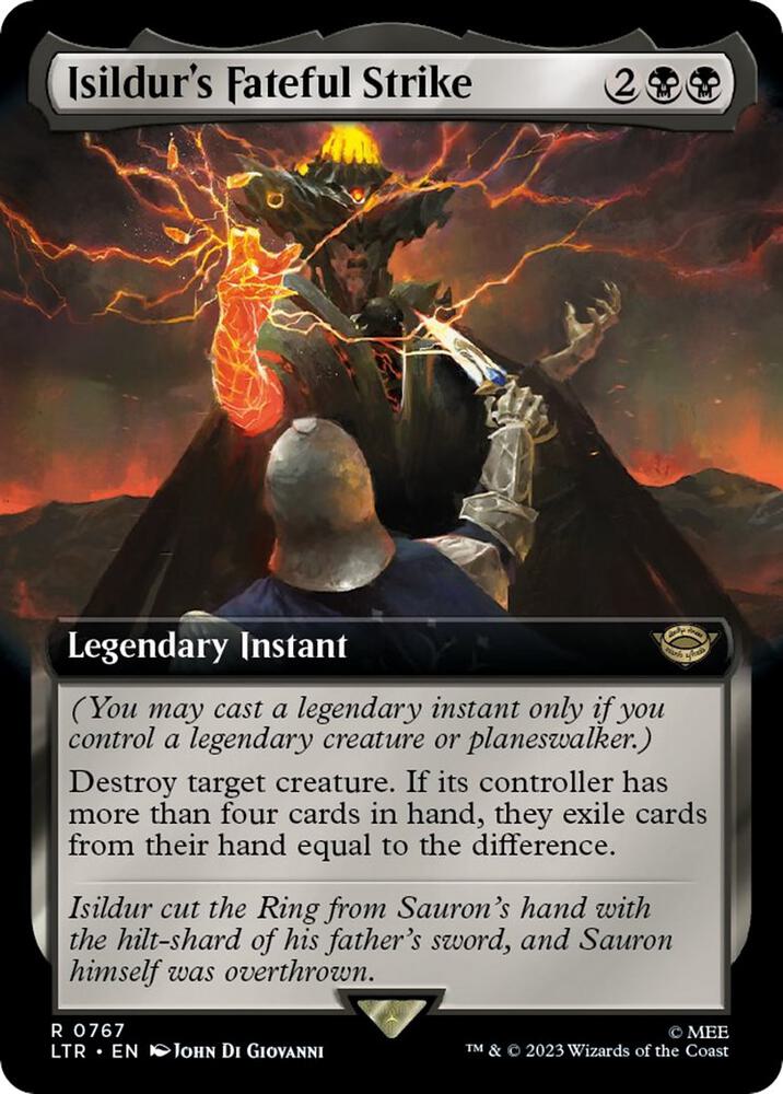 Isildur's Fateful Strike - 767 - rare