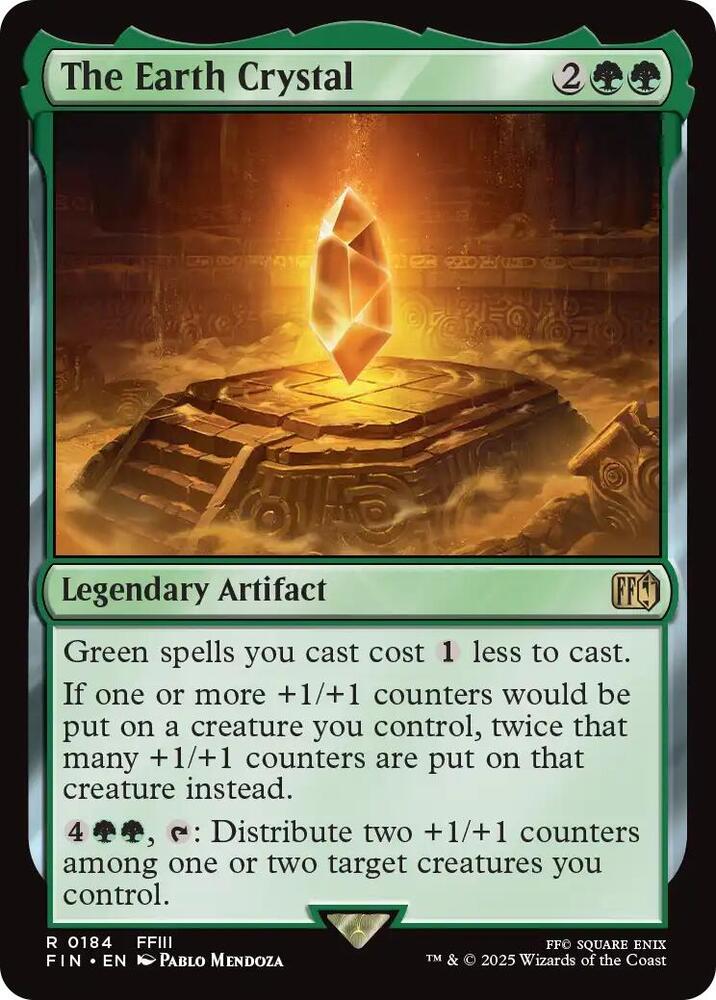 The Earth Crystal - 184 - rare