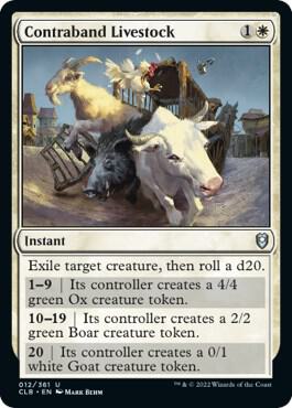 Contraband Livestock - 12 - uncommon