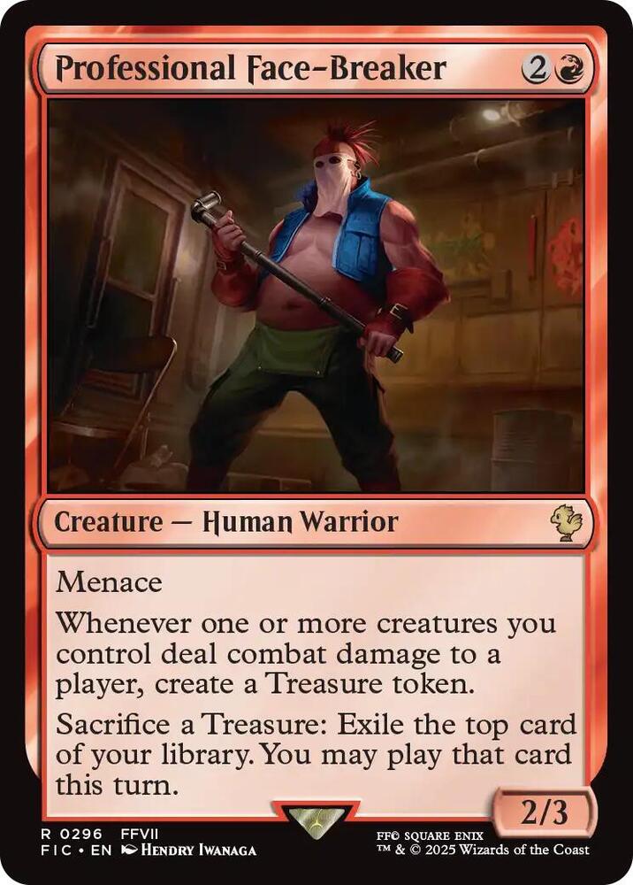 Professional Face-Breaker - 296 - rare