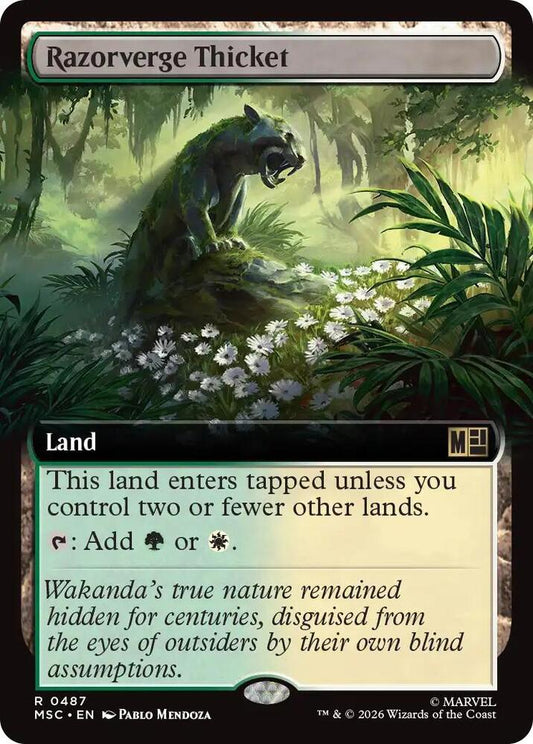 Razorverge Thicket - 487 - rare