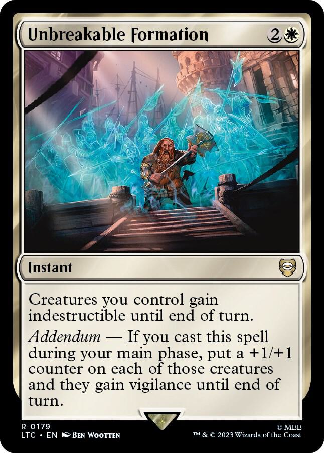 Unbreakable Formation - 179 - rare