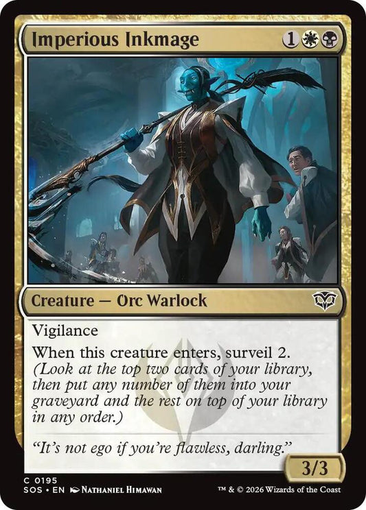 Imperious Inkmage - 195 - common