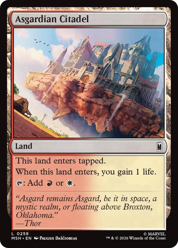 Asgardian Citadel - 258 - common