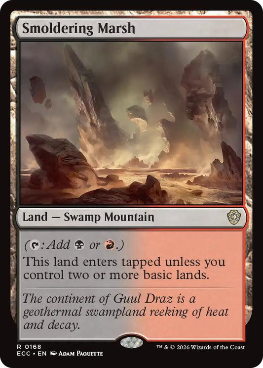 Smoldering Marsh - 168 - rare