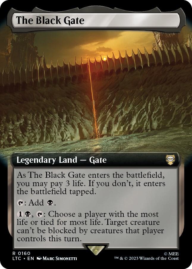 The Black Gate - 160 - rare