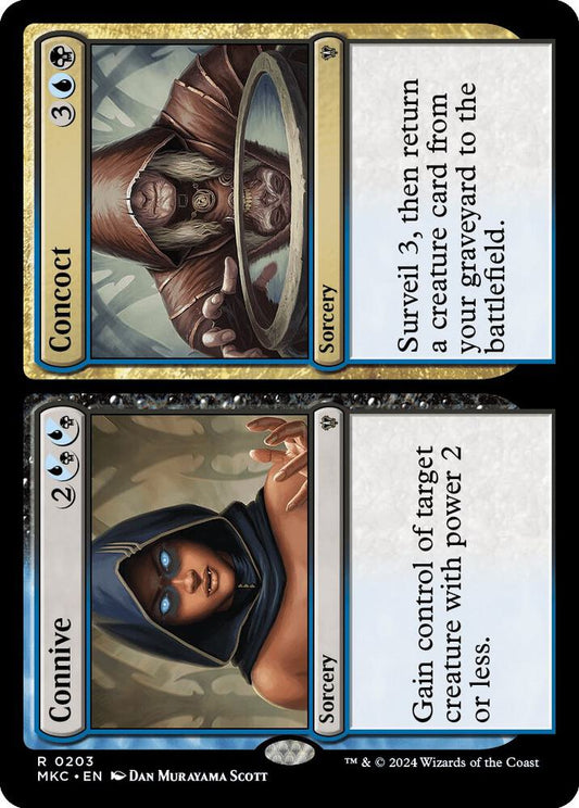 Connive // Concoct - 203 - rare