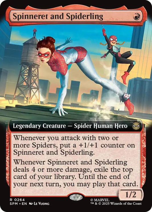 Spinneret and Spiderling - 264 - rare