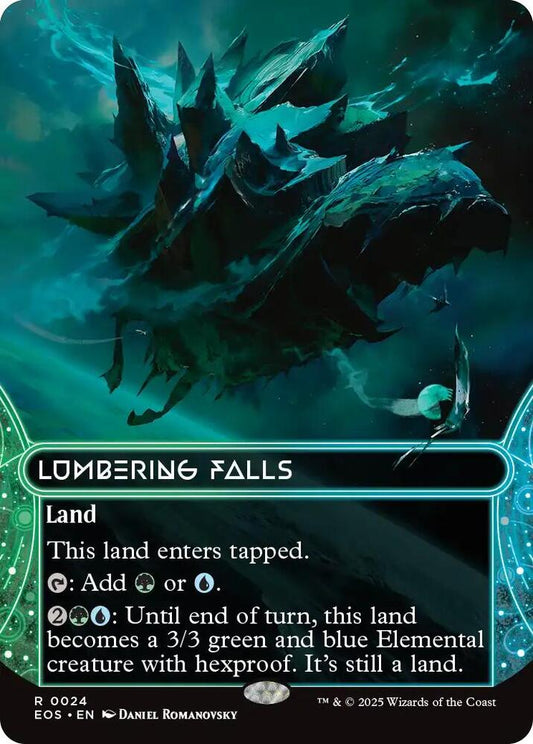 Lumbering Falls - 24 - rare