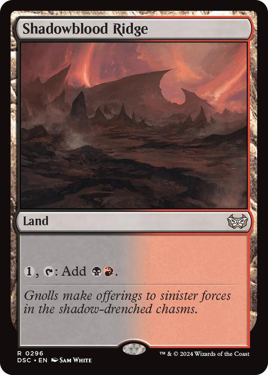 Shadowblood Ridge - 296 - rare