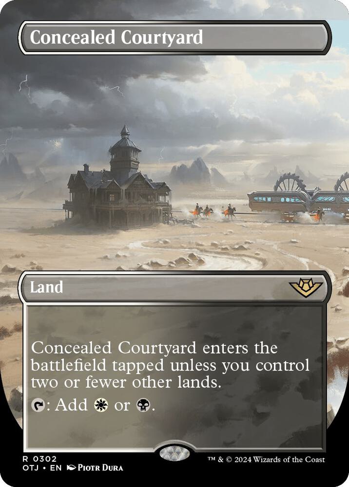 Concealed Courtyard - 302 - rare