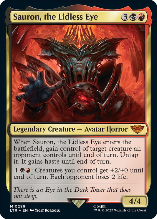 Sauron, the Lidless Eye - 288 - mythic