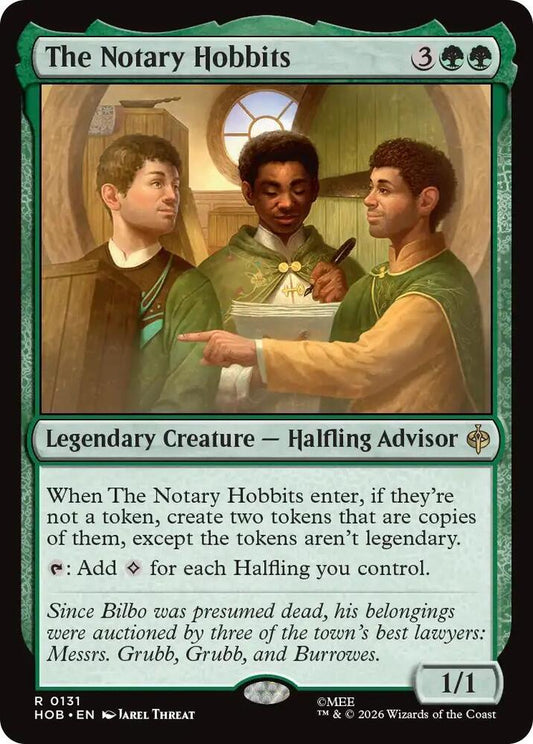 The Notary Hobbits - 131 - rare