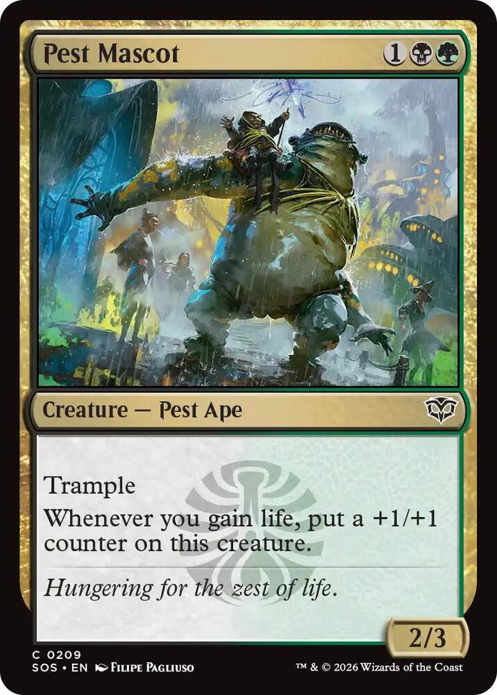 Pest Mascot - 209 - common