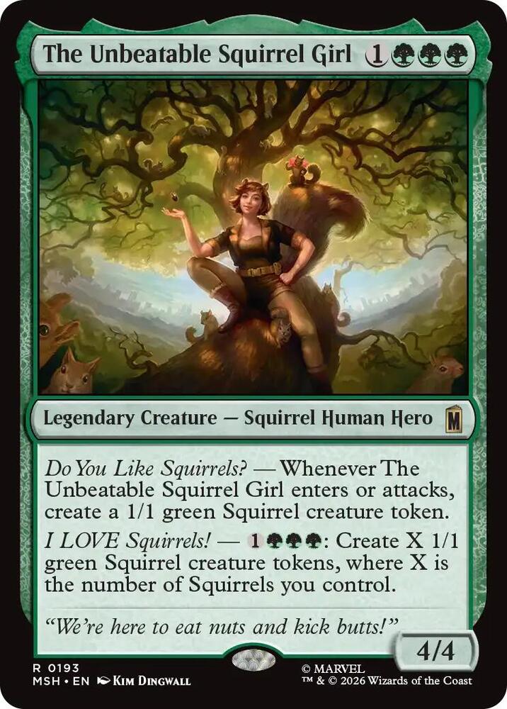 The Unbeatable Squirrel Girl - 193 - rare