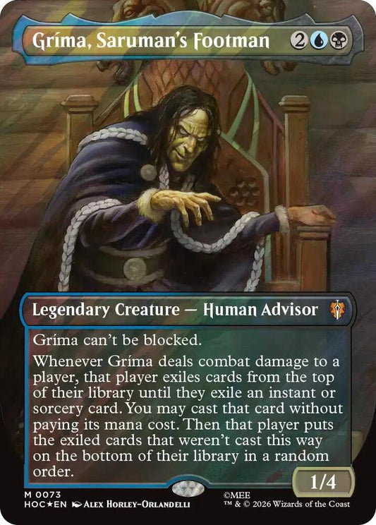 Gríma, Saruman's Footman - 73 - mythic