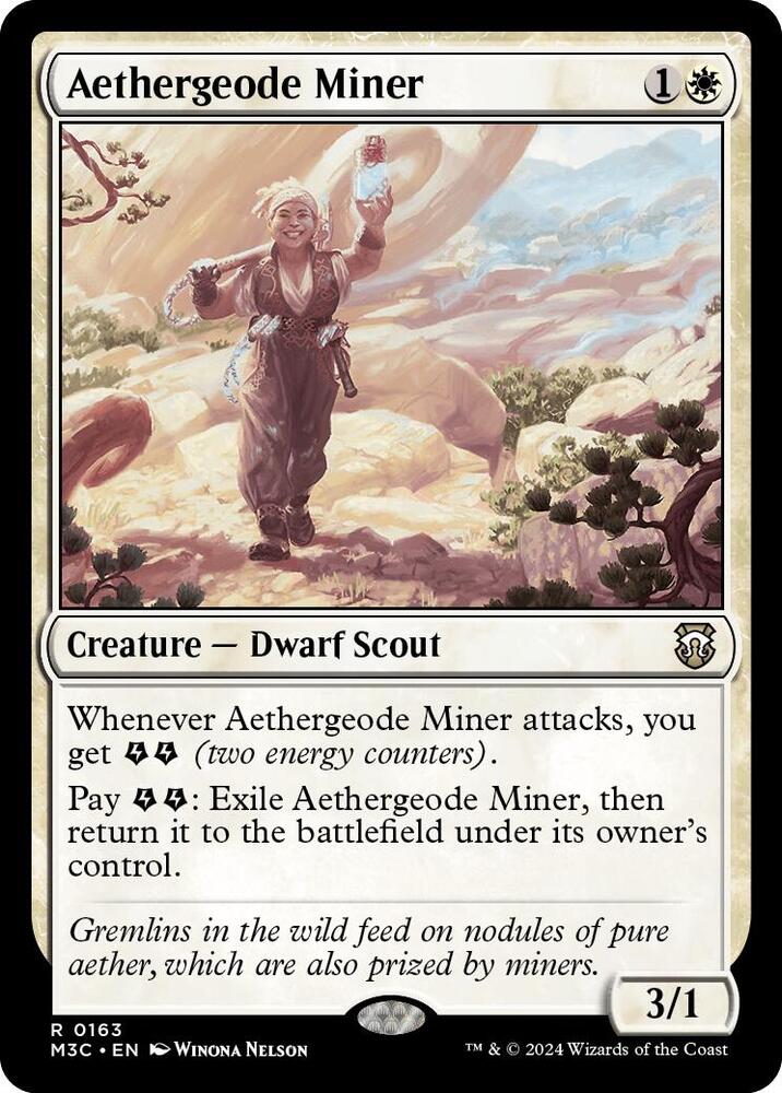 Aethergeode Miner - 163 - rare