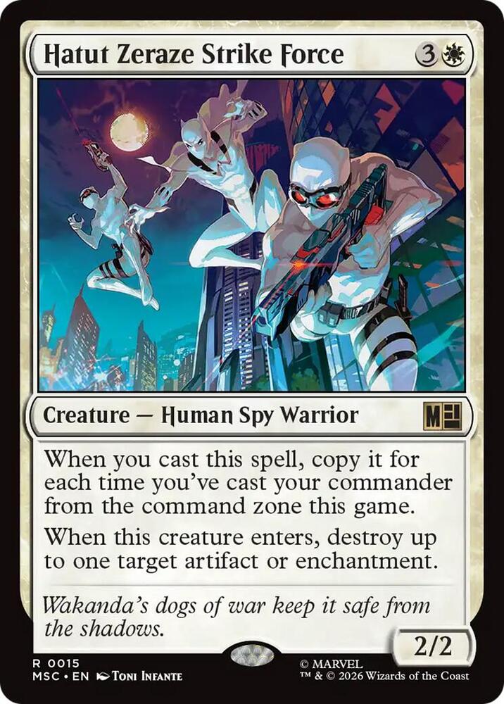 Hatut Zeraze Strike Force - 15 - rare