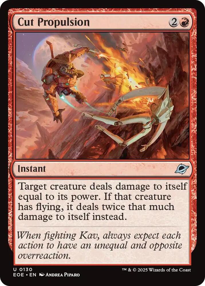 Cut Propulsion - 130 - uncommon