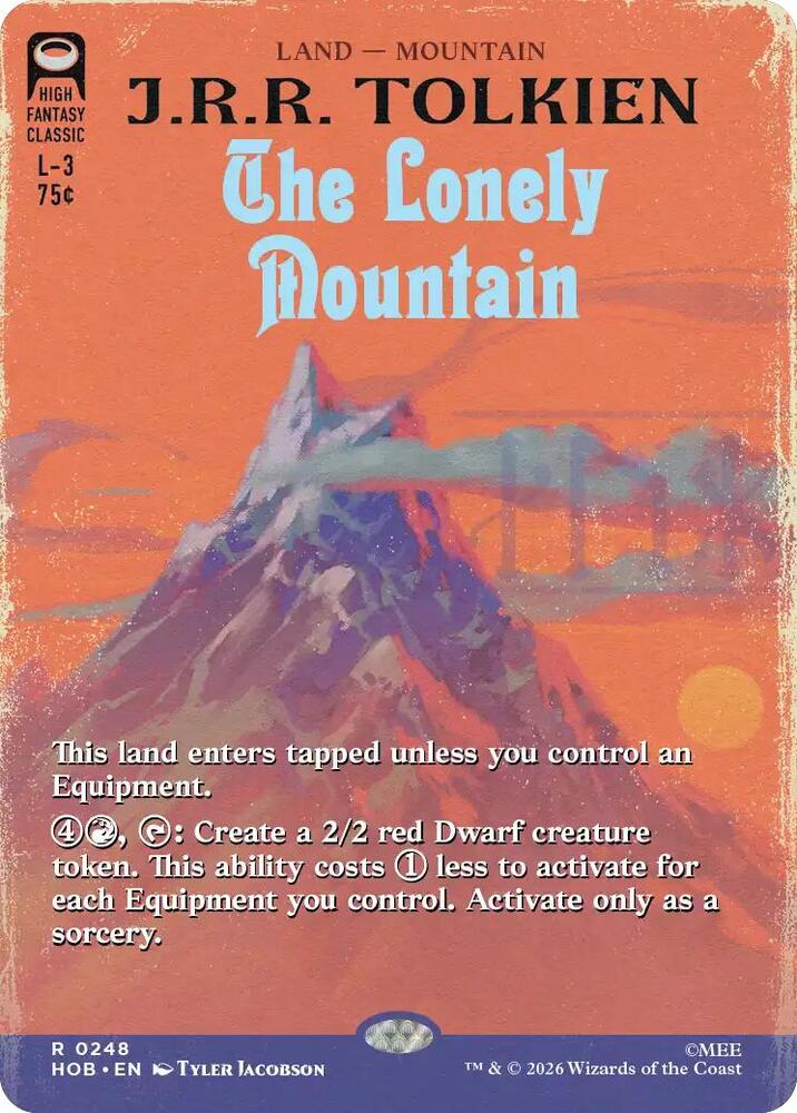 The Lonely Mountain - 248 - rare