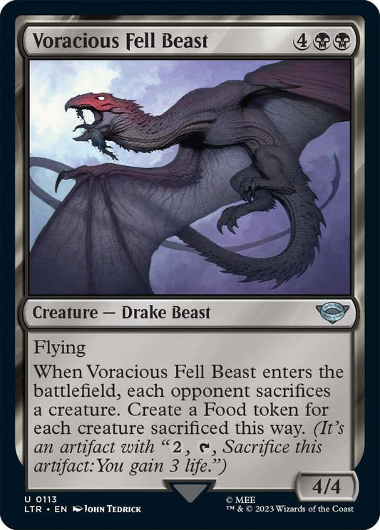 Voracious Fell Beast - 113 - uncommon