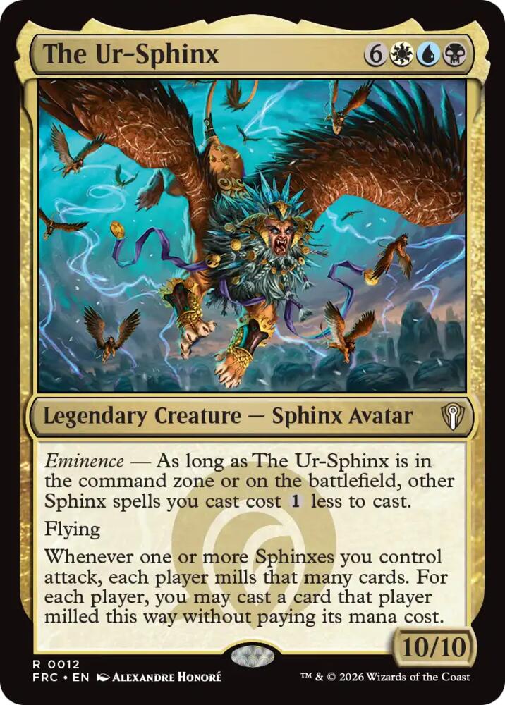 The Ur-Sphinx - 12 - rare