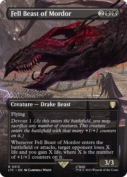 Fell Beast of Mordor - 513 - rare