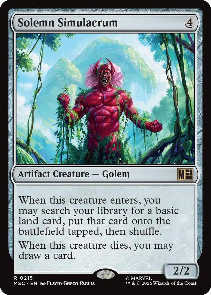 Solemn Simulacrum - 215 - rare