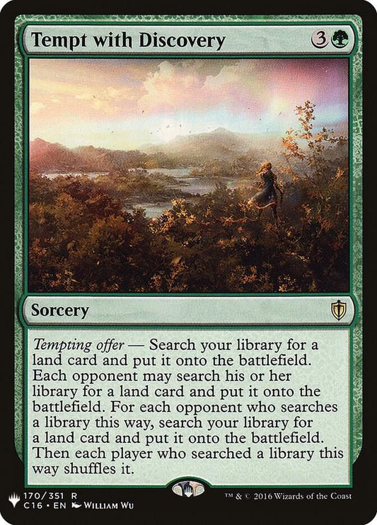 Tempt with Discovery - C16-170 - rare
