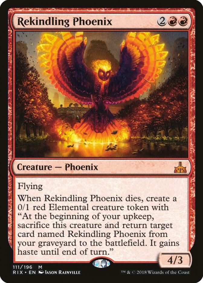 Rekindling Phoenix - 111 - mythic