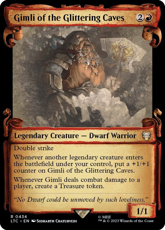 Gimli of the Glittering Caves - 434 - rare