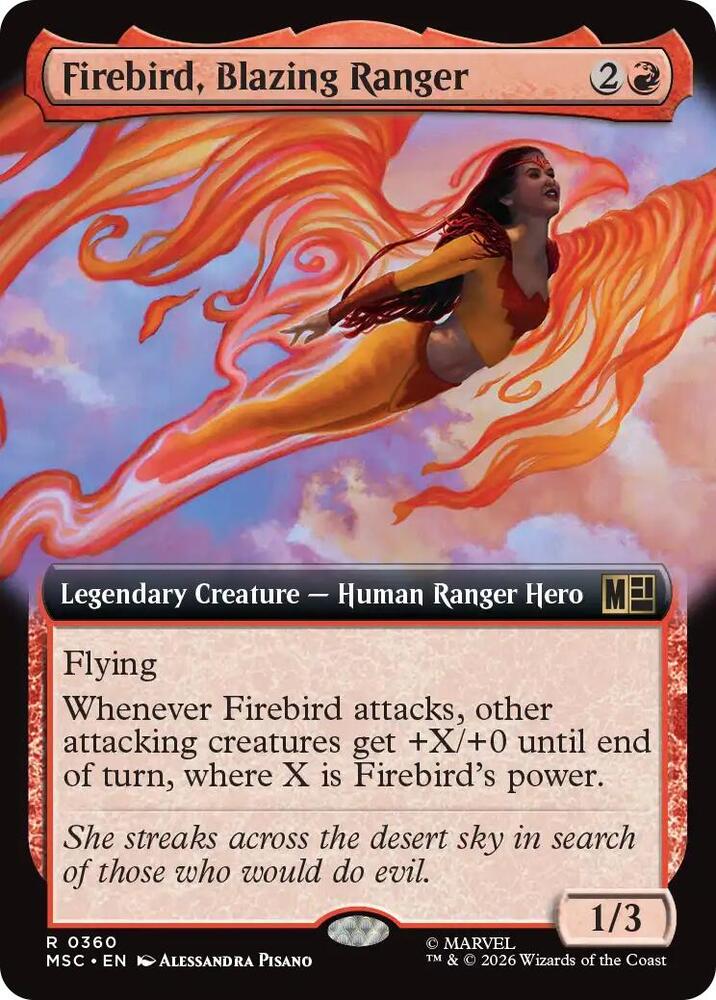 Firebird, Blazing Ranger - 360 - rare