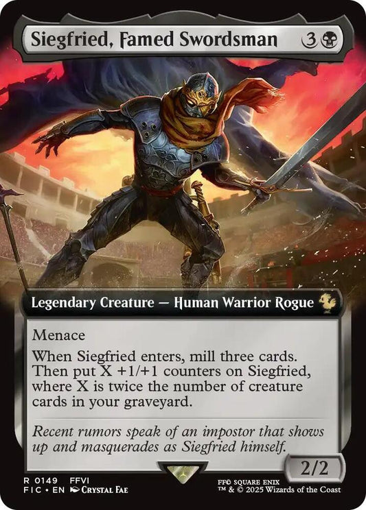 Siegfried, Famed Swordsman - 149 - rare