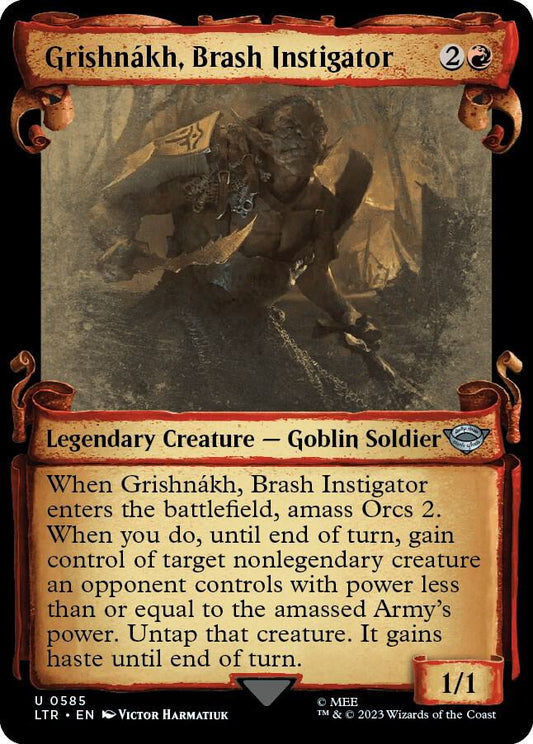 Grishnákh, Brash Instigator - 585 - uncommon