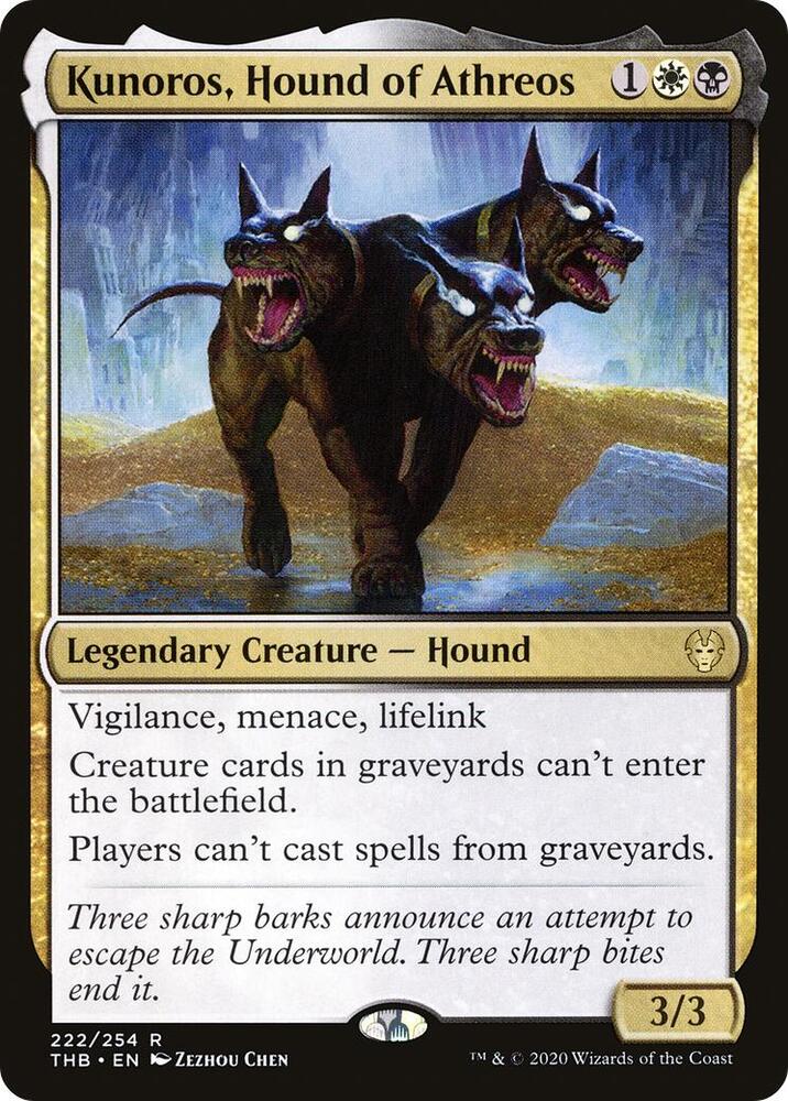 Kunoros, Hound of Athreos - 222 - rare