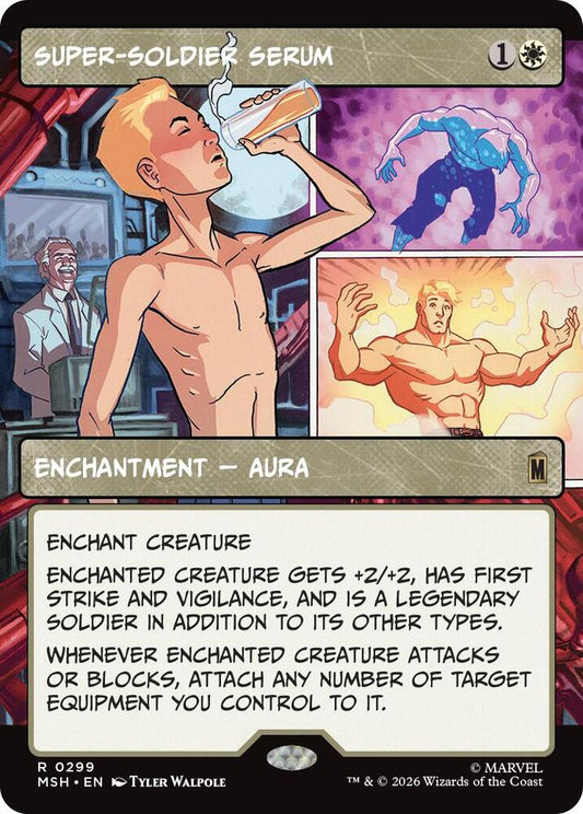 Super-Soldier Serum - 299 - rare