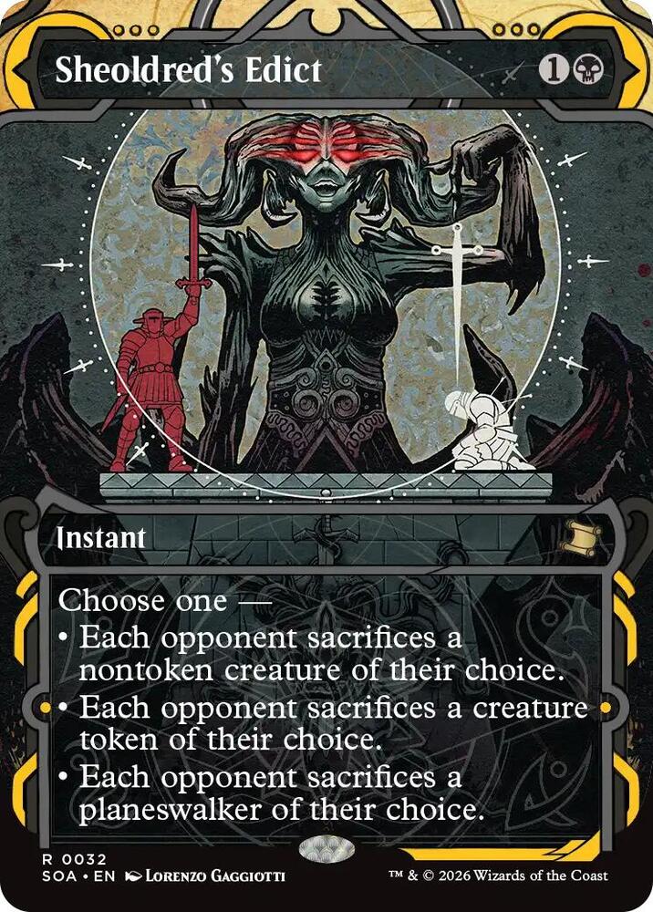 Sheoldred's Edict - 32 - rare