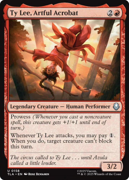 Ty Lee, Artful Acrobat - 158 - uncommon