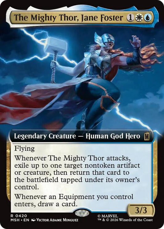 The Mighty Thor, Jane Foster - 420 - rare
