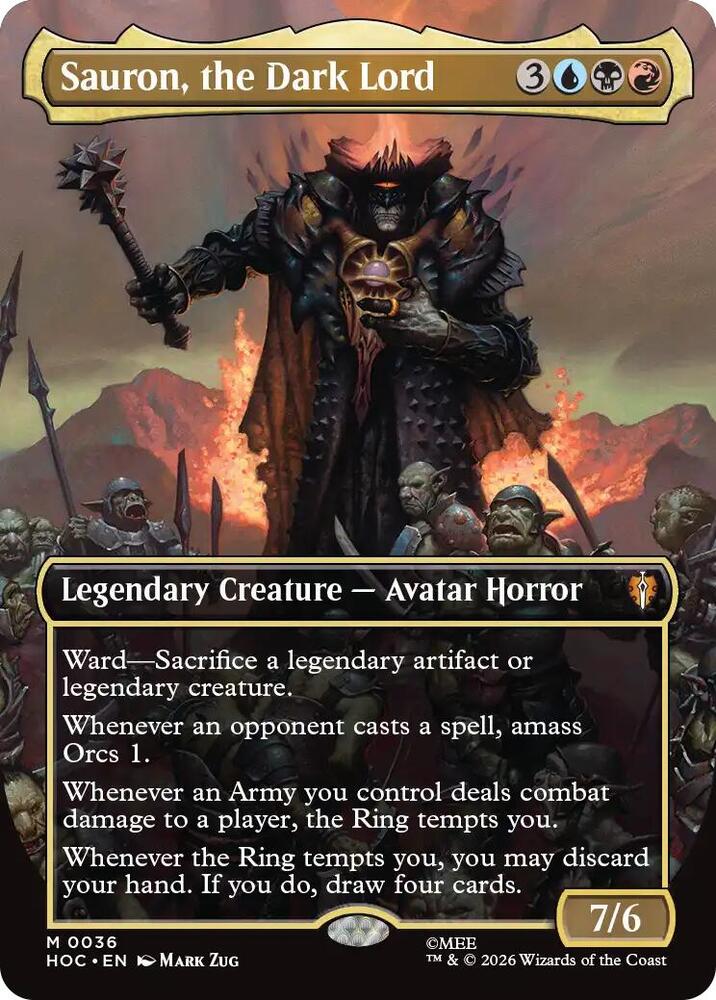 Sauron, the Dark Lord - 36 - mythic