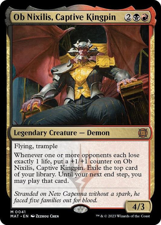 Ob Nixilis, Captive Kingpin - 41 - mythic