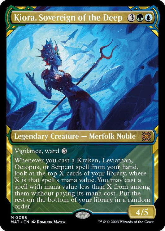 Kiora, Sovereign of the Deep - 85 - mythic