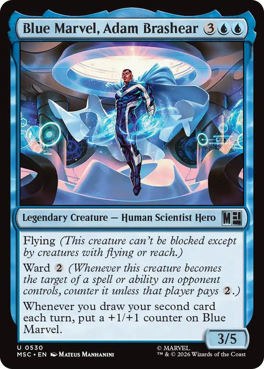 Blue Marvel, Adam Brashear - 530 - uncommon