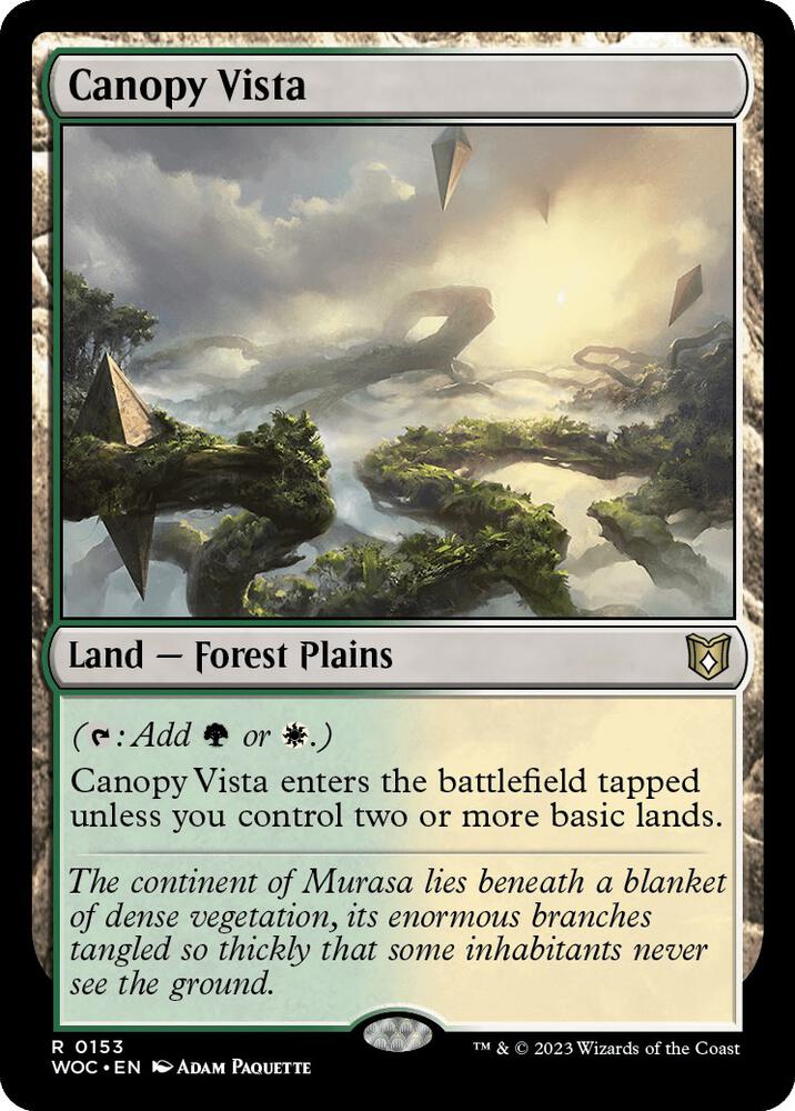 Canopy Vista - 153 - rare