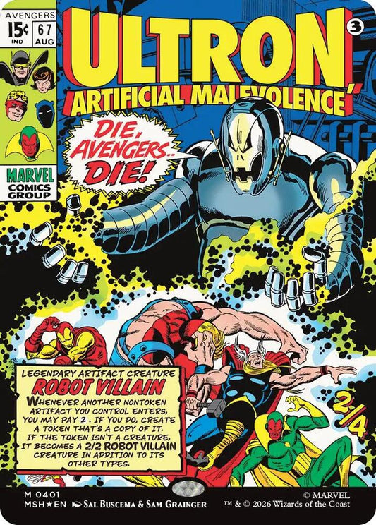 Ultron, Artificial Malevolence - 401 - mythic