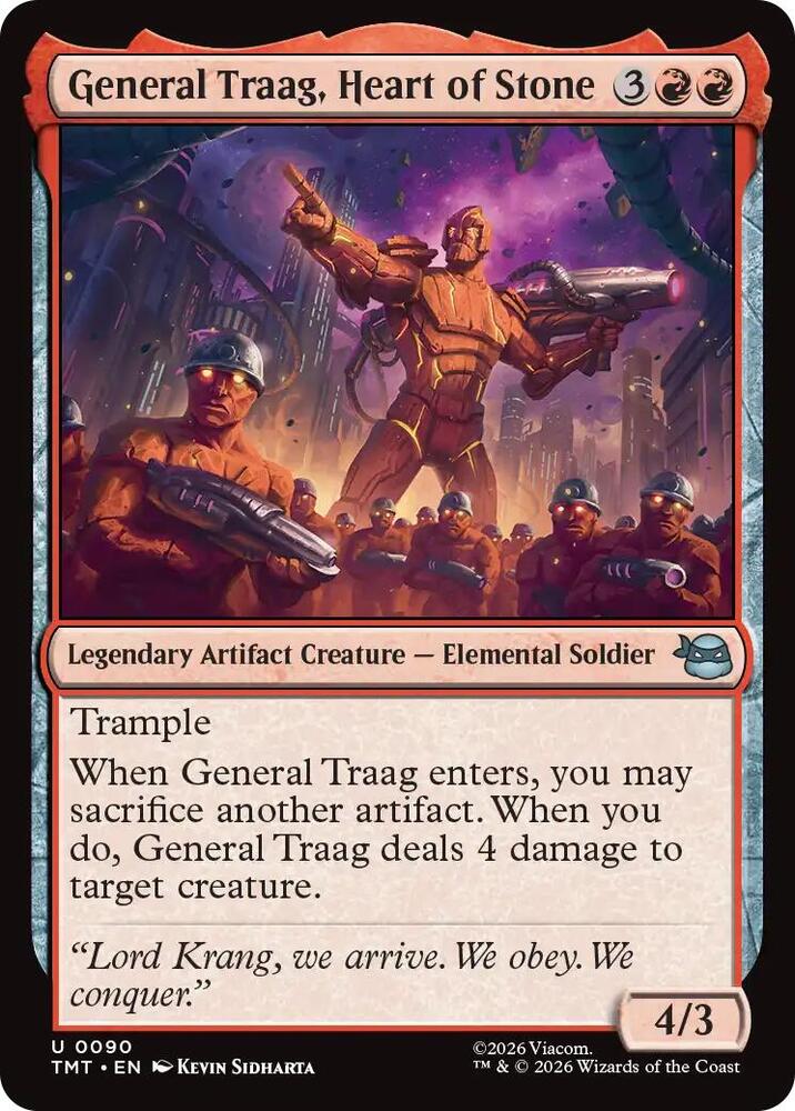 General Traag, Heart of Stone - 90 - uncommon